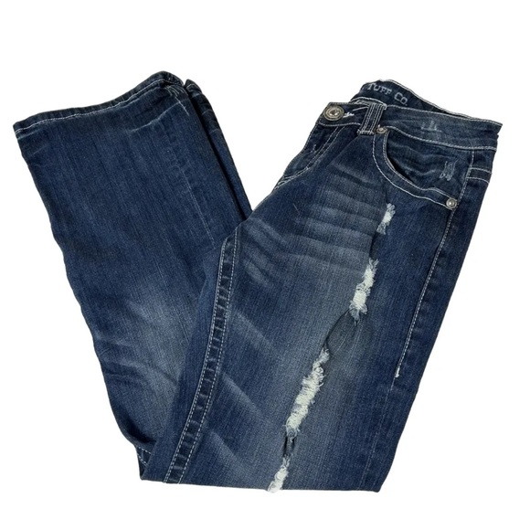 American Eagle Outfitters Denim - Cowgirl Tuff Co Women’s Jeans W29/L31 Ain’t My Day To Care Bootcut Dark #1895